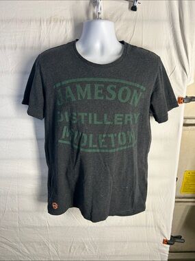 Jameson Black Graphic Short Sleeve Tee - Men's Casual Shirt